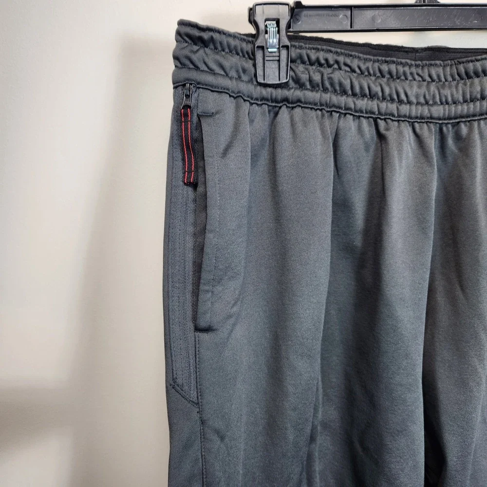 Nike Dri-FIT Therma Training Pants Charcoal Gray Fleece Basketball AQ2715-060 XL
